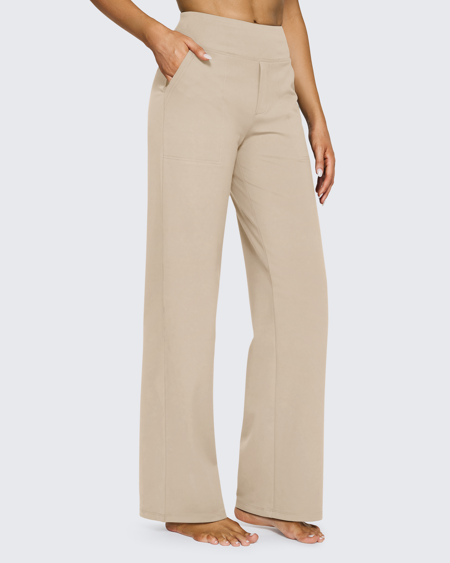 Smart Casual High-Rise Pants