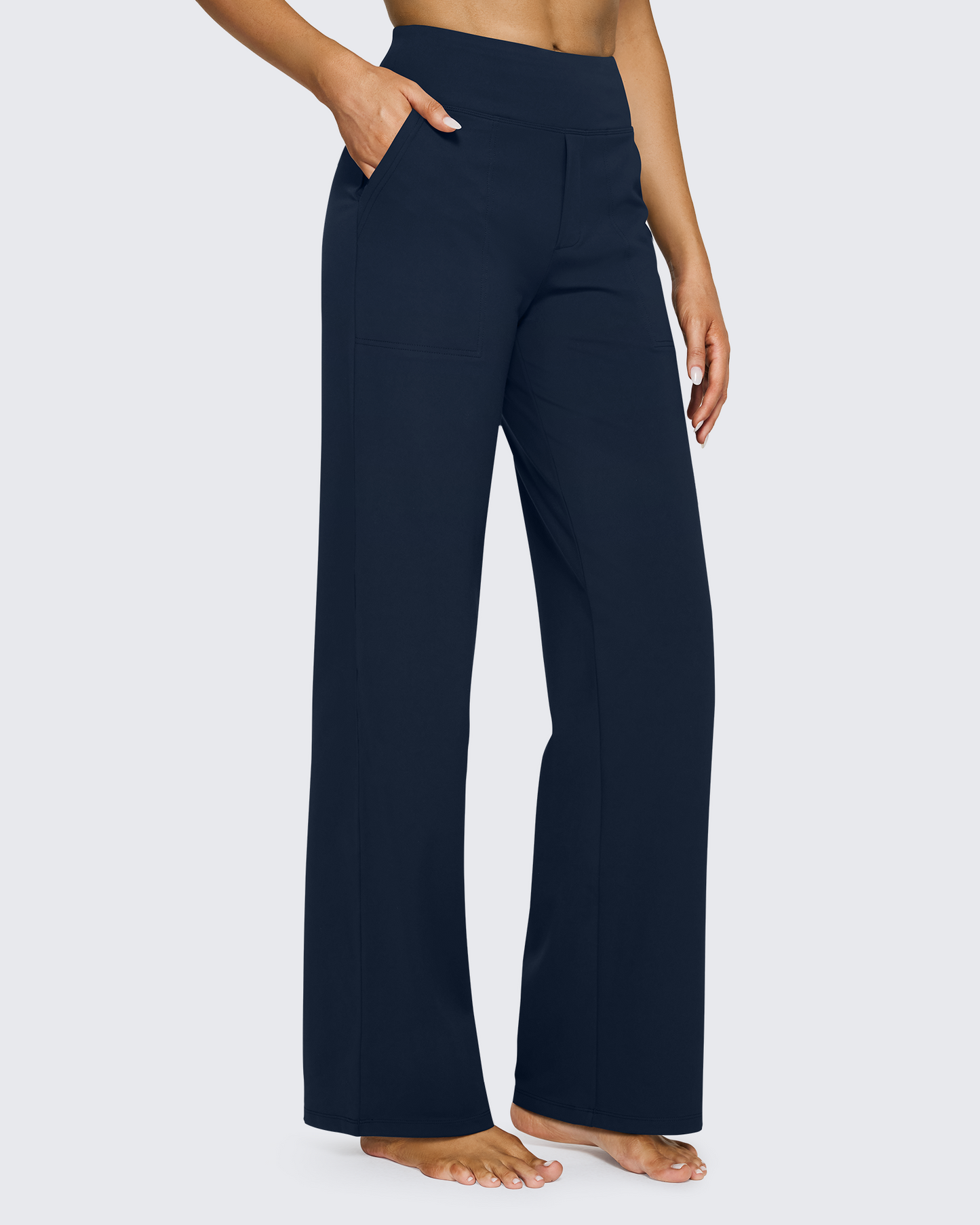 Smart Casual High-Rise Pants