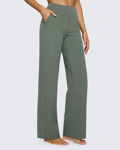 Smart Casual High-Rise Pants