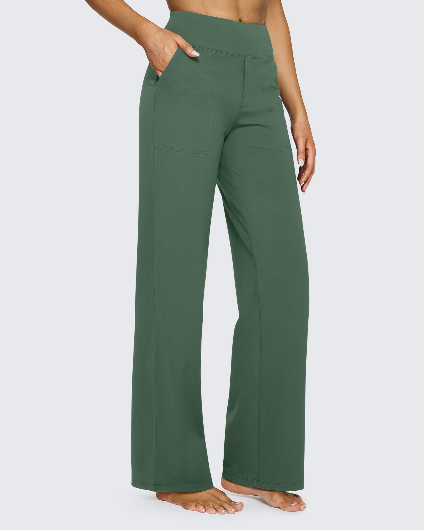 Smart Casual High-Rise Pants