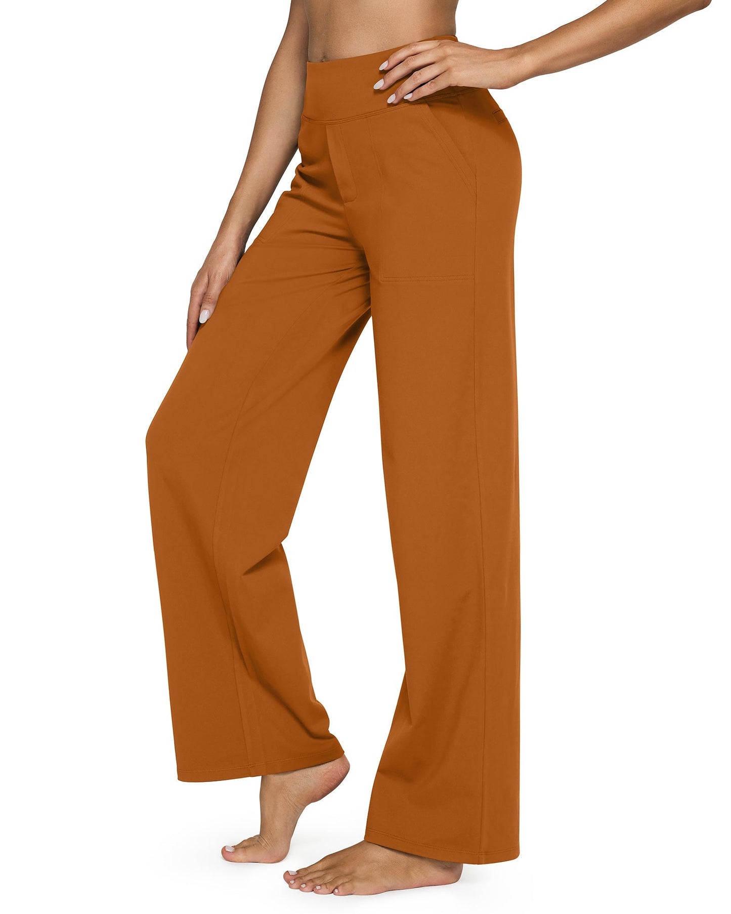 Smart Casual High-Rise Pants