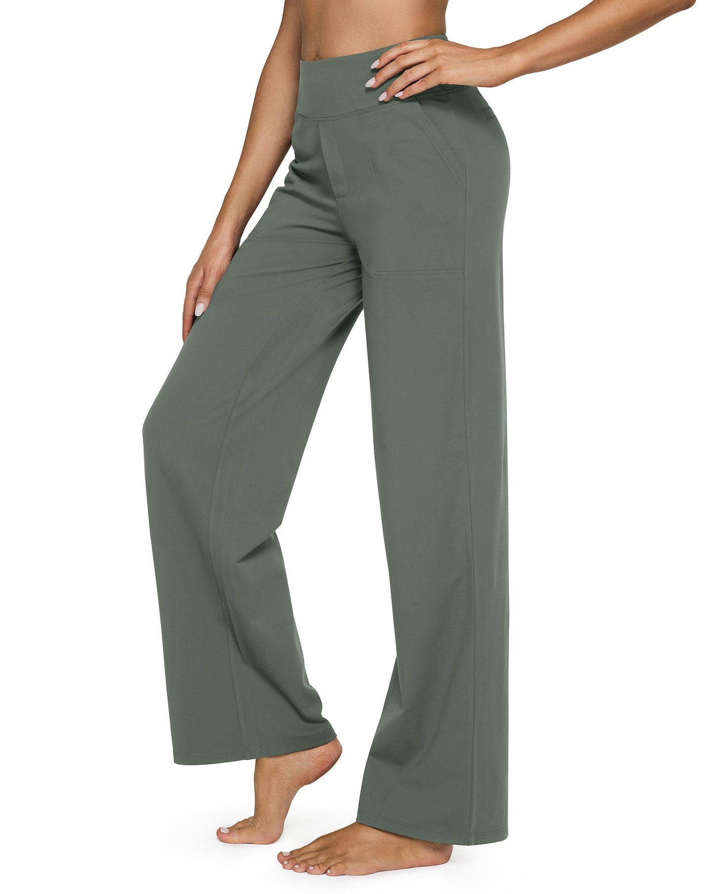 Smart Casual High-Rise Pants