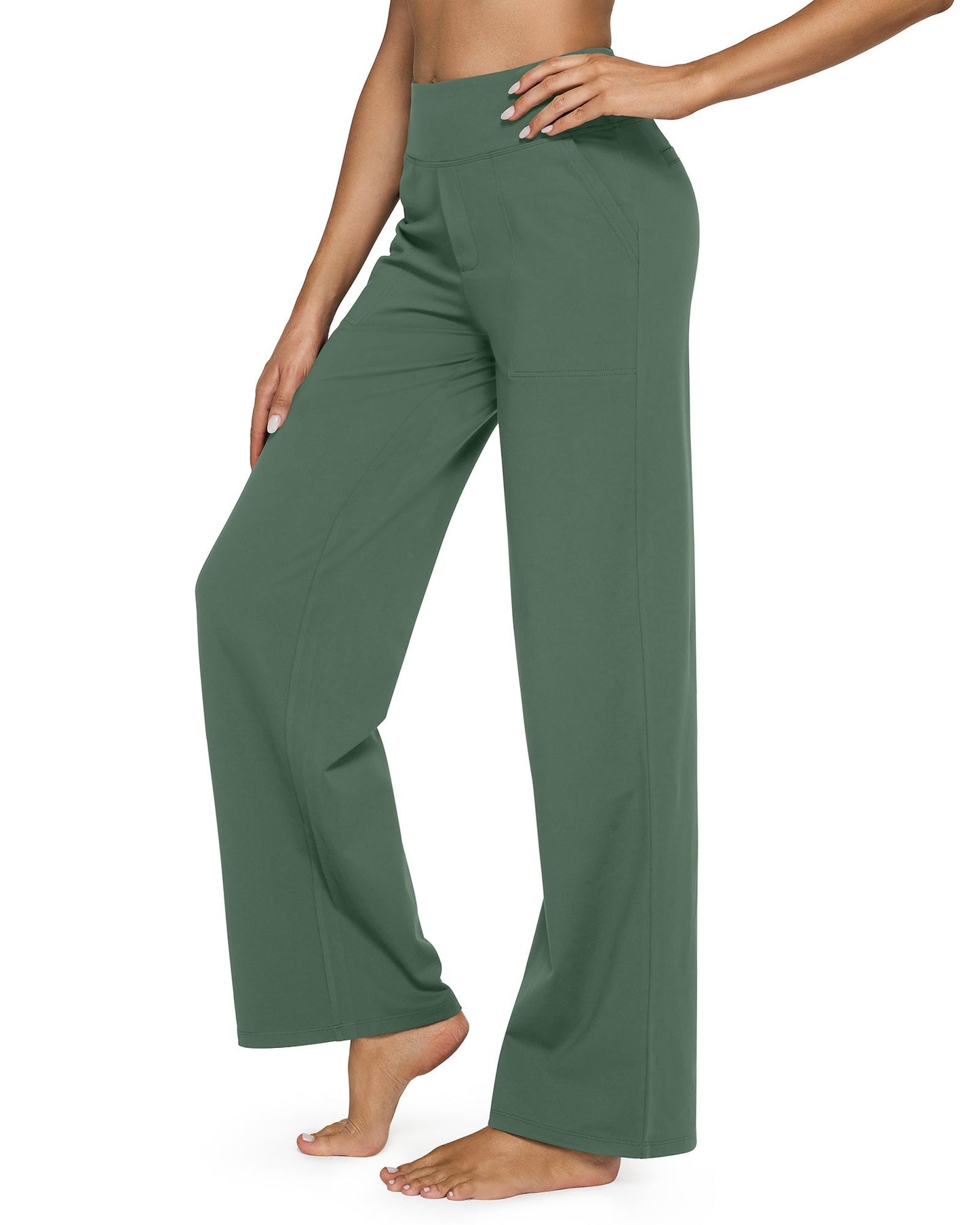 Smart Casual High-Rise Pants