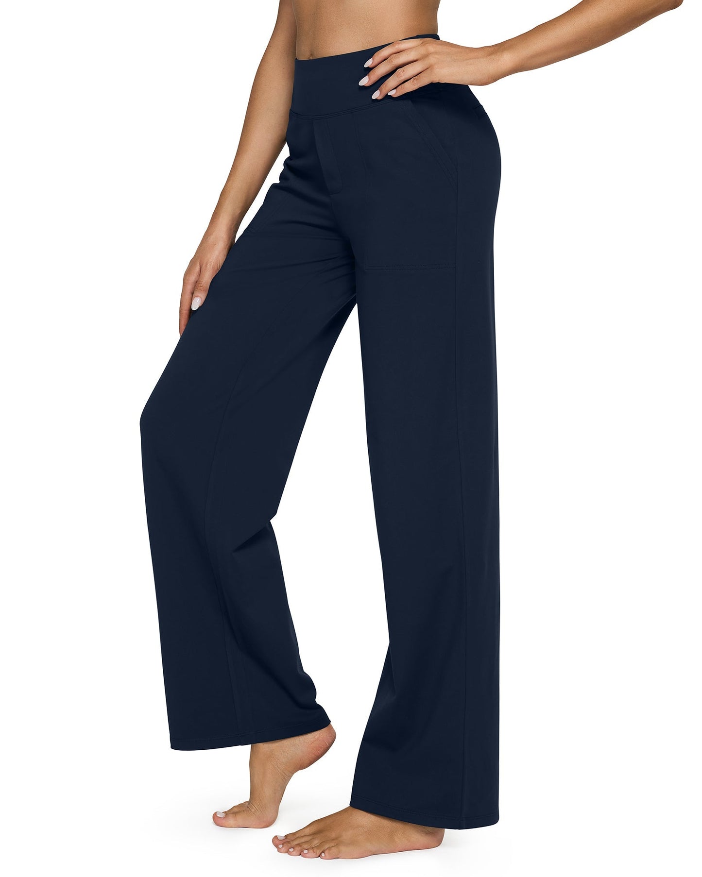 Smart Casual High-Rise Pants