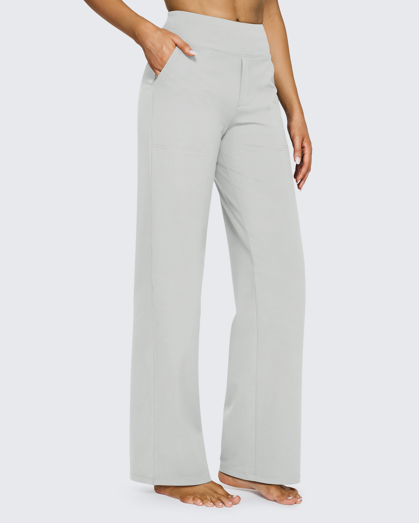 Smart Casual High-Rise Pants