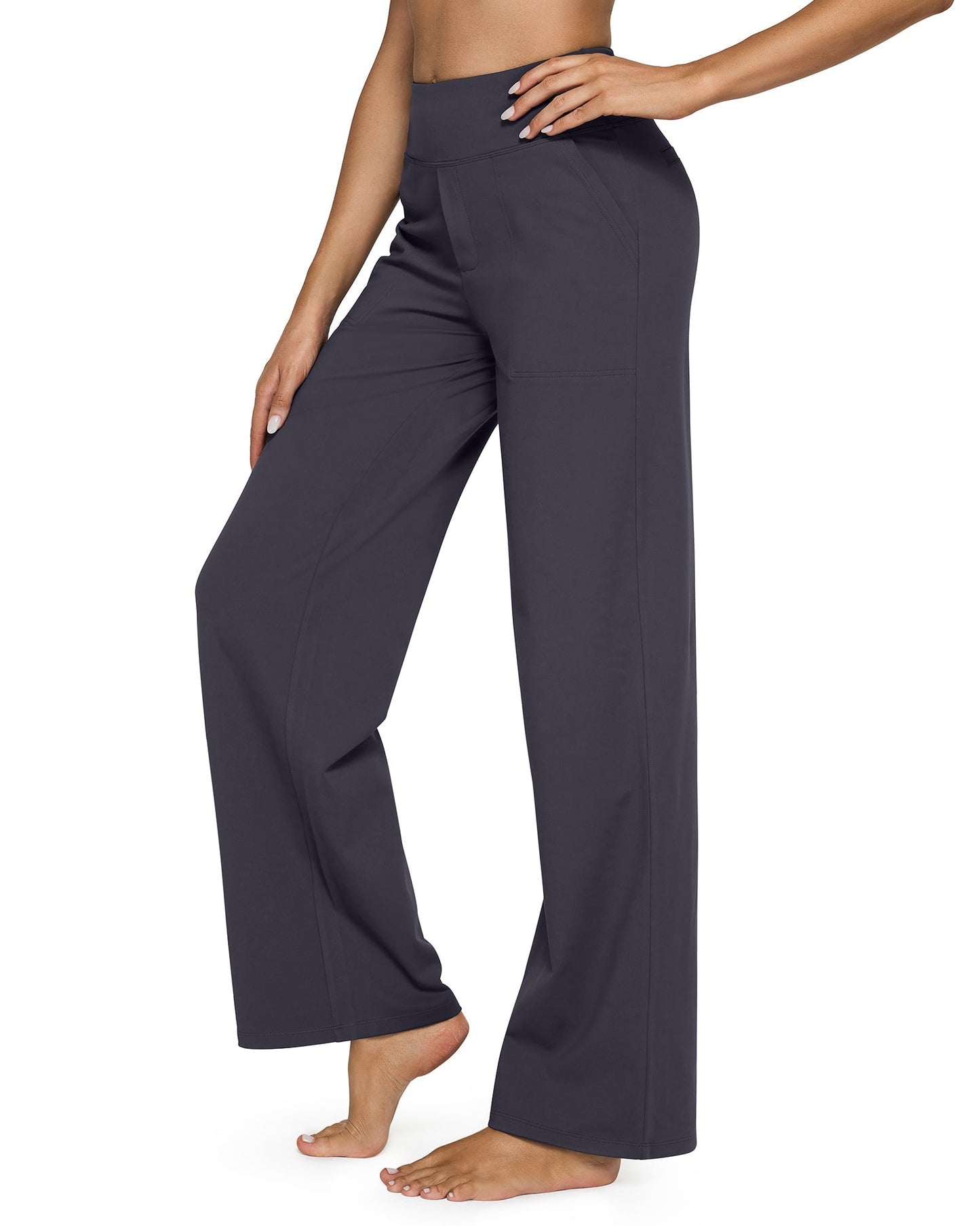 Smart Casual High-Rise Pants