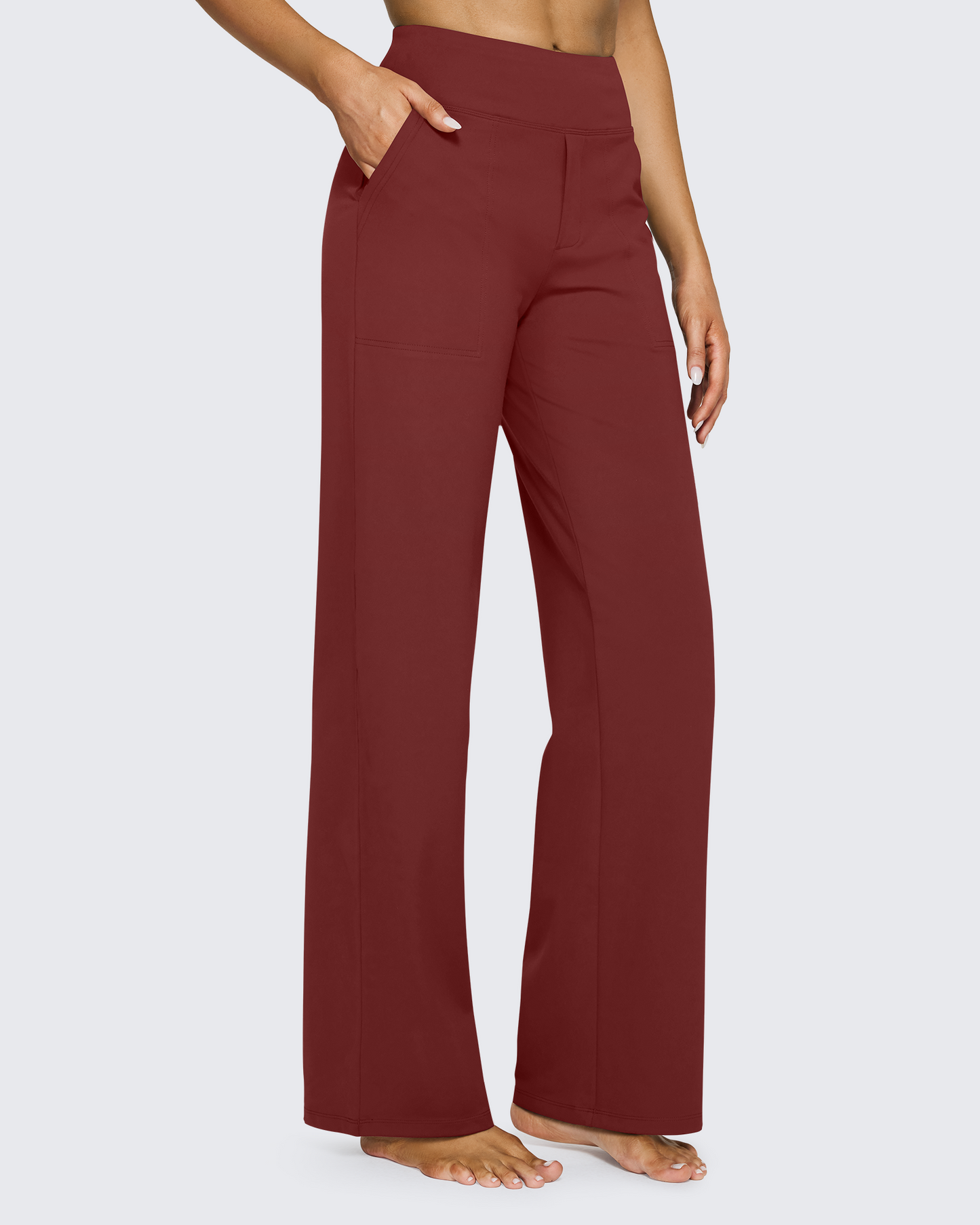 Smart Casual High-Rise Pants