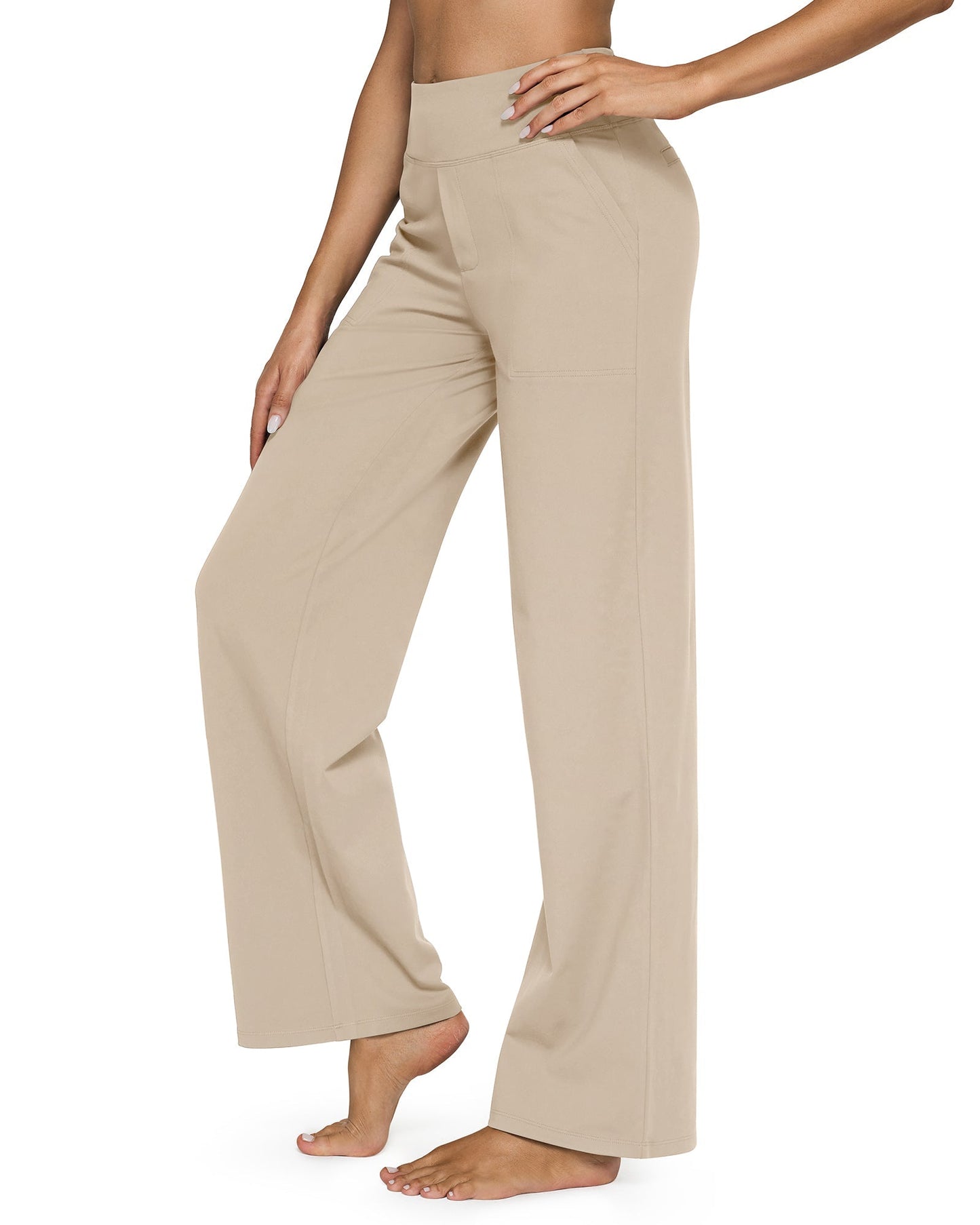 Smart Casual High-Rise Pants